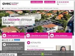Sites similar to cliniquemalartic.fr