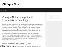 Sites similar to cliniquenoir.dk