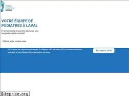 Sites similar to cliniquepodiatriquedelaval.com