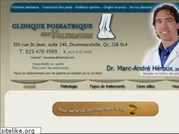 Sites similar to cliniquepodiatriquedesvoltigeurs.com