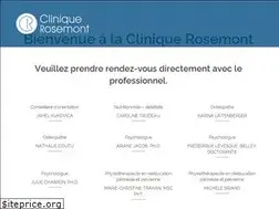 Sites similar to cliniquerosemont.ca