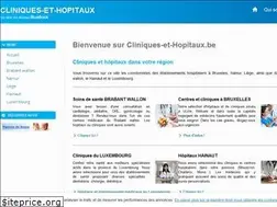 Sites similar to cliniques-et-hopitaux.be