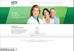 Sites similar to cliniquesante.com
