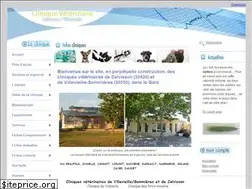 Sites similar to cliniqueveterinairecalvisson.com