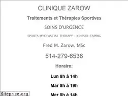 Sites similar to cliniquezarow.com