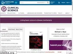 Sites similar to clinsci.org