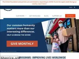 Sites similar to clinton-foundation.org