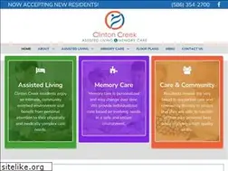 Sites similar to clintoncreek.com
