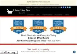 Sites similar to clintondrugstore.com