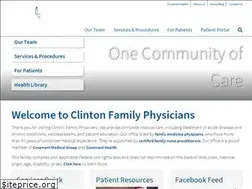 Sites similar to clintonfamilyphysicians.com
