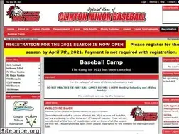 Sites similar to clintonminorbaseball.ca