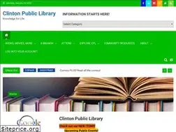 Sites similar to clintonpl.lib.in.us