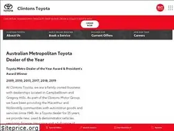 Sites similar to clintonstoyota.com.au