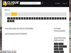 Sites similar to cliqueapostilas.com.br