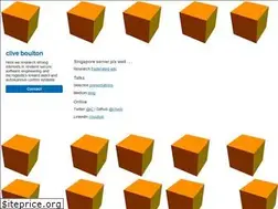 Sites similar to cliveboulton.com