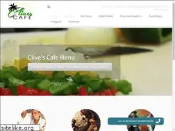 Sites similar to clivescafe.com