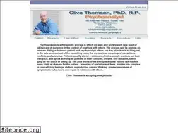 Sites similar to clivethomson.ca