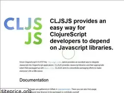 Sites similar to cljsjs.github.io