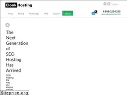Sites similar to cloakhosting.com