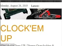 Sites similar to clockemup.com