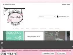 Sites similar to cloebabymodainfantil.es
