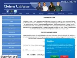 Sites similar to cloister-uniforms.co.uk
