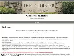 Sites similar to cloisteratsthenry.com