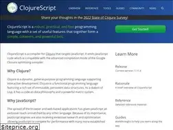 Sites similar to clojurescript.org