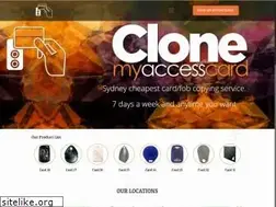 Sites similar to clonemyaccesscard.com