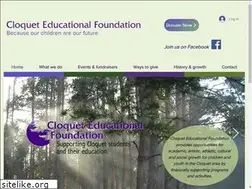 Sites similar to cloquetedfoundation.org