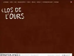 Sites similar to closdelours.com