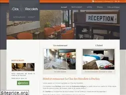 Sites similar to closdesrecollets.be