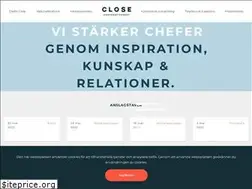 Sites similar to close.se
