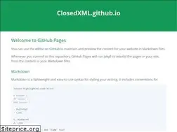 Sites similar to closedxml.github.io