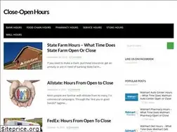 Sites similar to closeopenhours.com