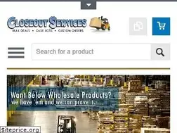 Sites similar to closeoutservices.com