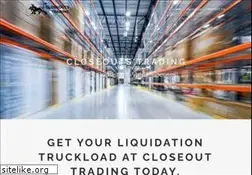 Sites similar to closeoutstrading.com