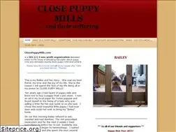 Sites similar to closepuppymills.com