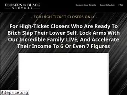 Sites similar to closersinblack.com