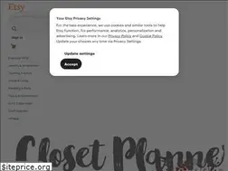 Sites similar to closetplanneraddict.etsy.com