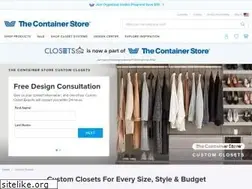 Sites similar to closets.com
