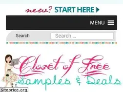 Sites similar to closetsamples.com