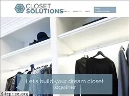 Sites similar to closetsolutionsca.com