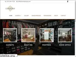 Sites similar to closetspluspa.com