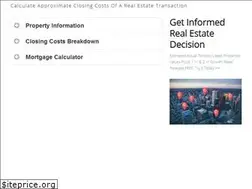 Sites similar to closingcostscalculator.ca