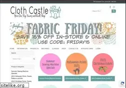 Sites similar to clothcastle.com