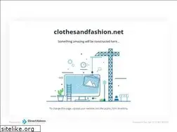 Sites similar to clothesandfashion.net