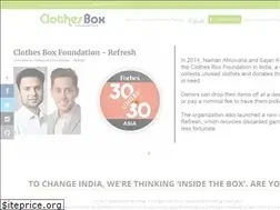 Sites similar to clothesboxfoundation.org