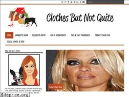 Sites similar to clothesbutnotquite.com