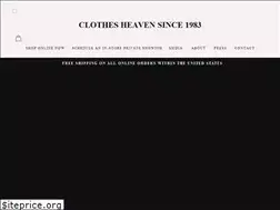 Sites similar to clothesheaven.com